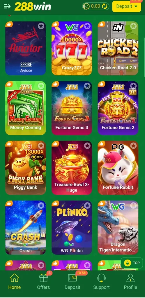 288win-game-interface