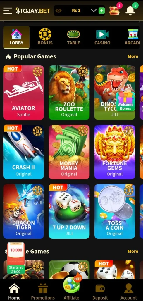2jbet-game-interface