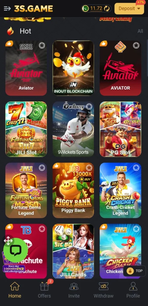 3s-game-interface