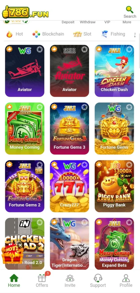 786fun-game-interface