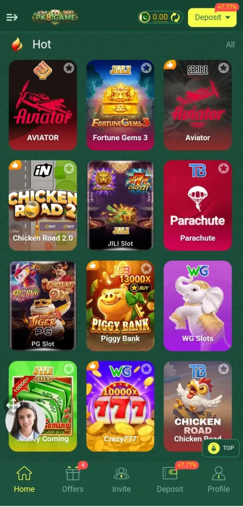 pk8-game-interface