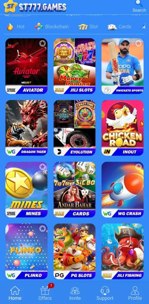 v777-game-interface